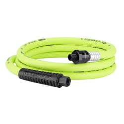 Legacy Flexzilla 6 ft. L X 3/8 in. D Hybrid Polymer Air Hose 300 psi Zilla Green