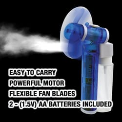 Fantastic Fan 6-1/4 in. H 1 speed Misting Fan