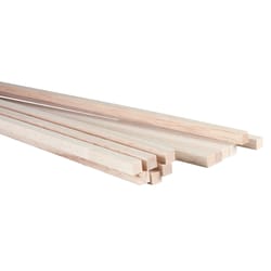 Midwest Products 3/8 in. X 3/8 in. W X 3 ft. L Balsawood Strip #2/BTR Grade