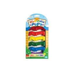 Ooly Pawsome Pups Washable Assorted Color Crayons 6 pk