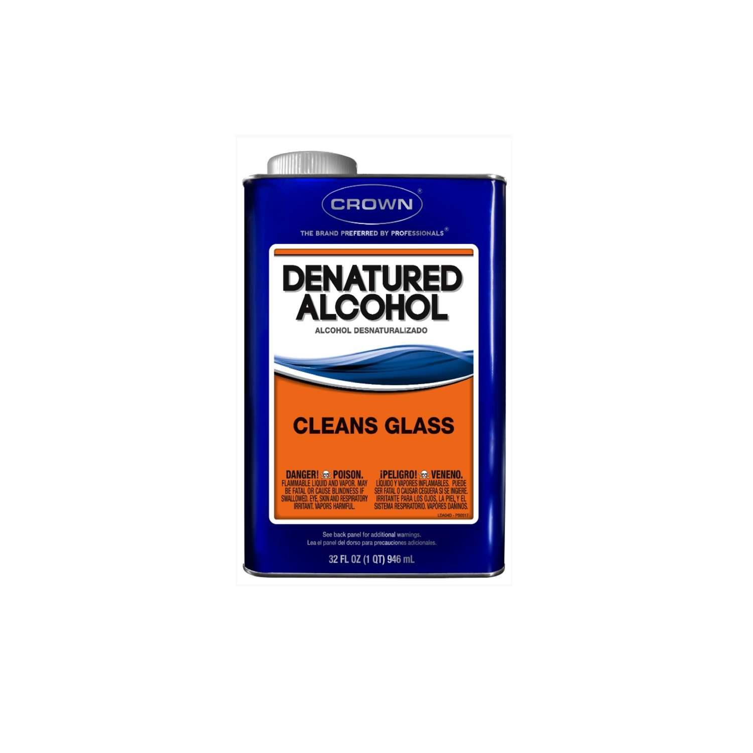 Crown Denatured Alcohol Solvent 1 qt - Ace Hardware