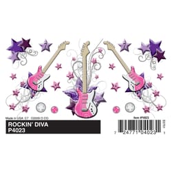 PineCar Dry Transfer Decal Multicolored