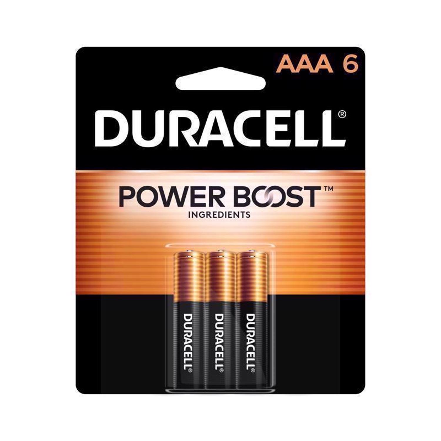 Photos - Household Switch Duracell Coppertop AAA Alkaline Batteries 6 pk Carded MN2400B6 