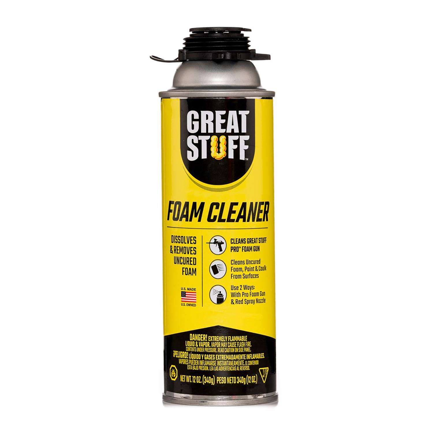 Great Stuff Foam Gun Tool Cleaner 12 oz Foam Ace Hardware