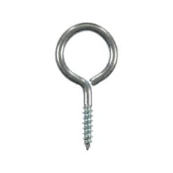 Ace 3/32 in. D X 1-1/16 in. L Zinc-Plated Steel Screw Eye 8 lb. cap. 12 pk