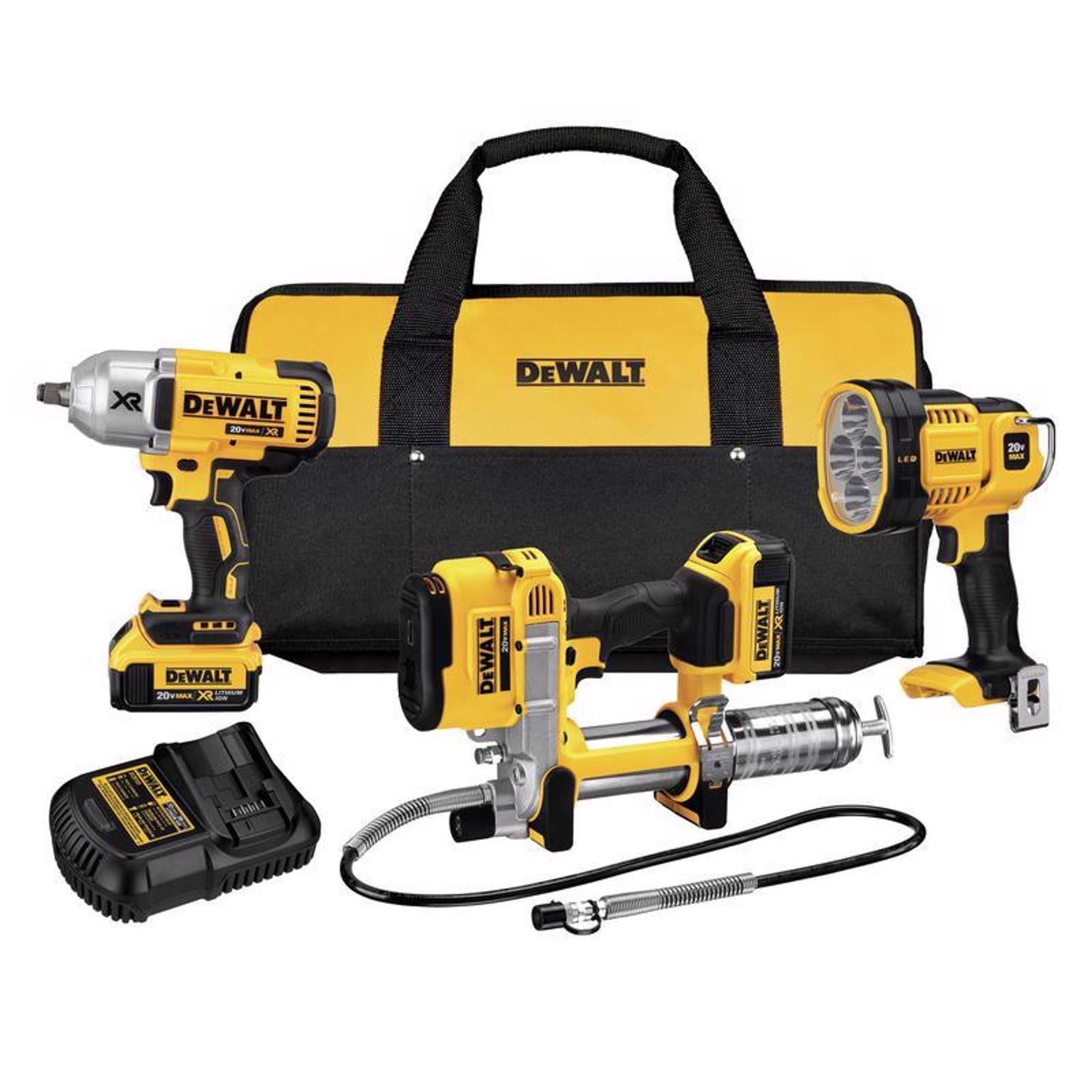 Photos - Power Tool Combo Kit DeWALT 20V MAX XR Cordless Brushless 3 Tool Combo Kit DCK397HM2 