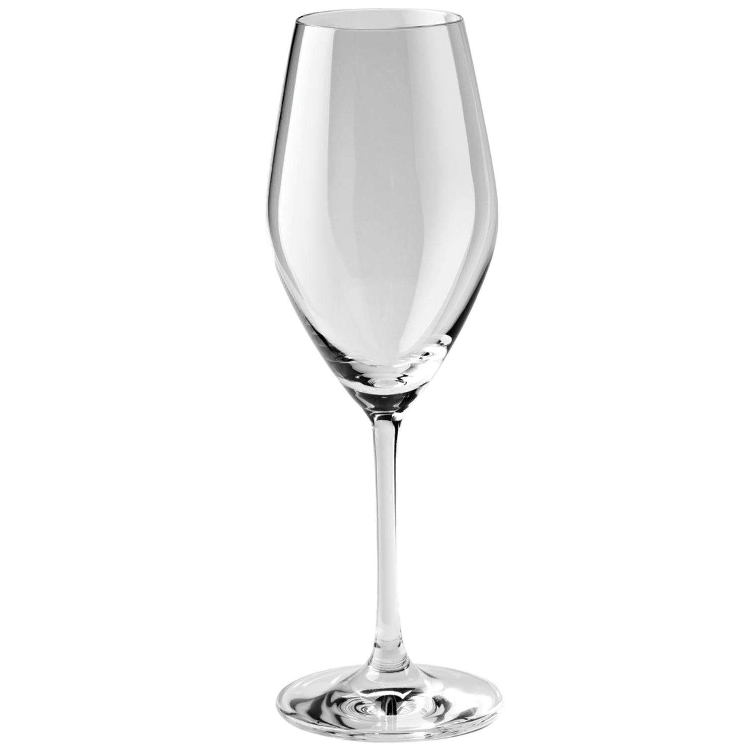 Zwilling J.A Henckels Predicat 8.9 oz Clear Glass Champagne Flutes Sansujyuku sansujyuku.com