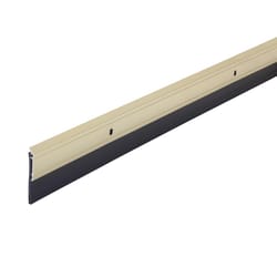 M-D Building Products Gold Aluminum/Vinyl Sweep For Doors 36 in. L X 2.13 in.