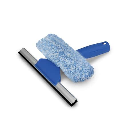 Professional Window Squeegee Mirror Cleaner Sponge Multiple Angles Scrubber Wipe