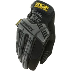 Mechanix Wear M-Pact Men's Indoor/Outdoor Impact Gloves Black/Gray XXL 1 pair