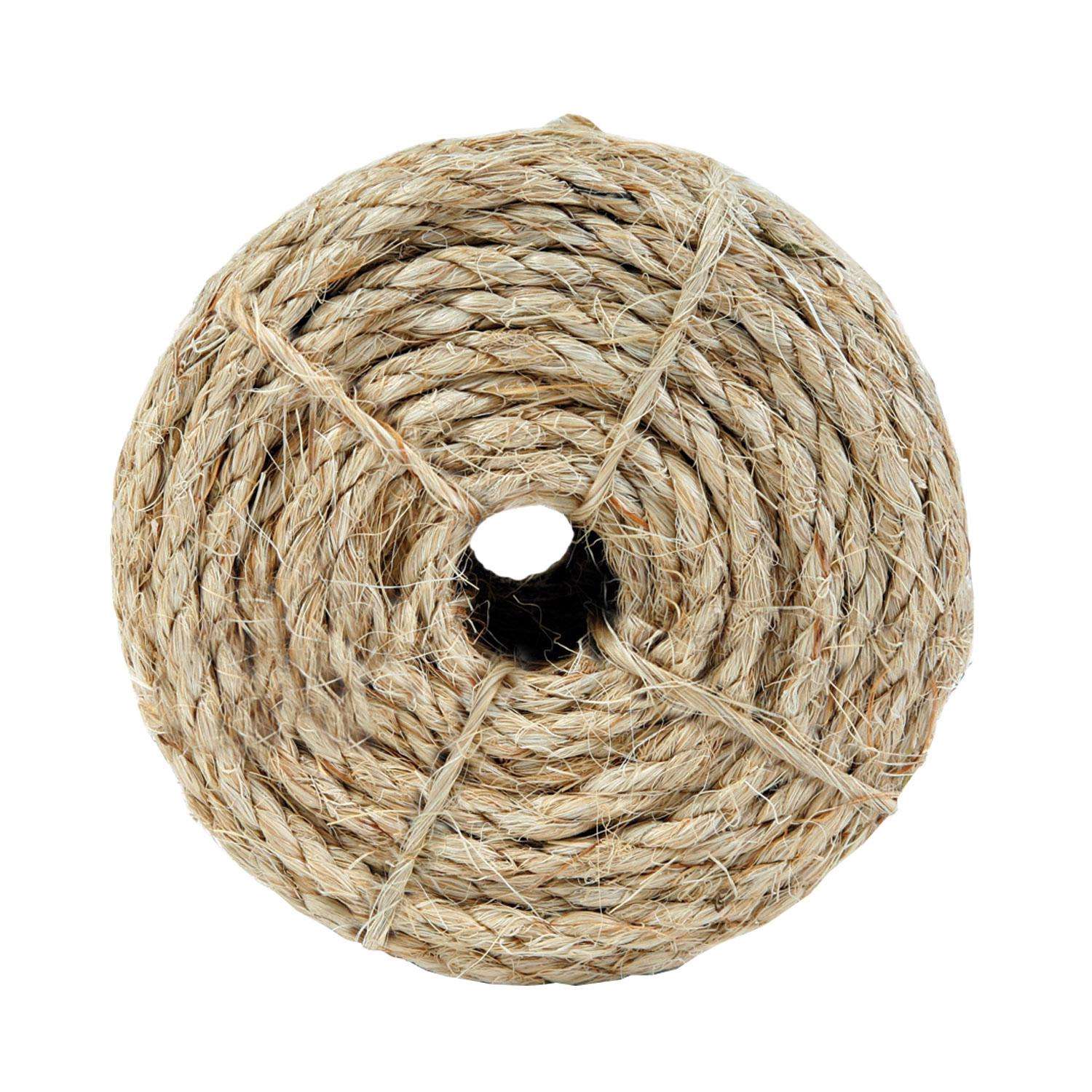 Wellington 3/8 in. D X 50 ft. L Natural Twisted Sisal Rope Ace Hardware