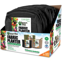 Smart Pot 13.5 in. H X 18 in. W X 18 in. D X 18 in. D Geo-Thermal Fabric Grow Bag Planter Black