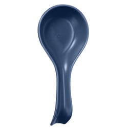 Oggi Dark Blue Ceramic Spoon Rest