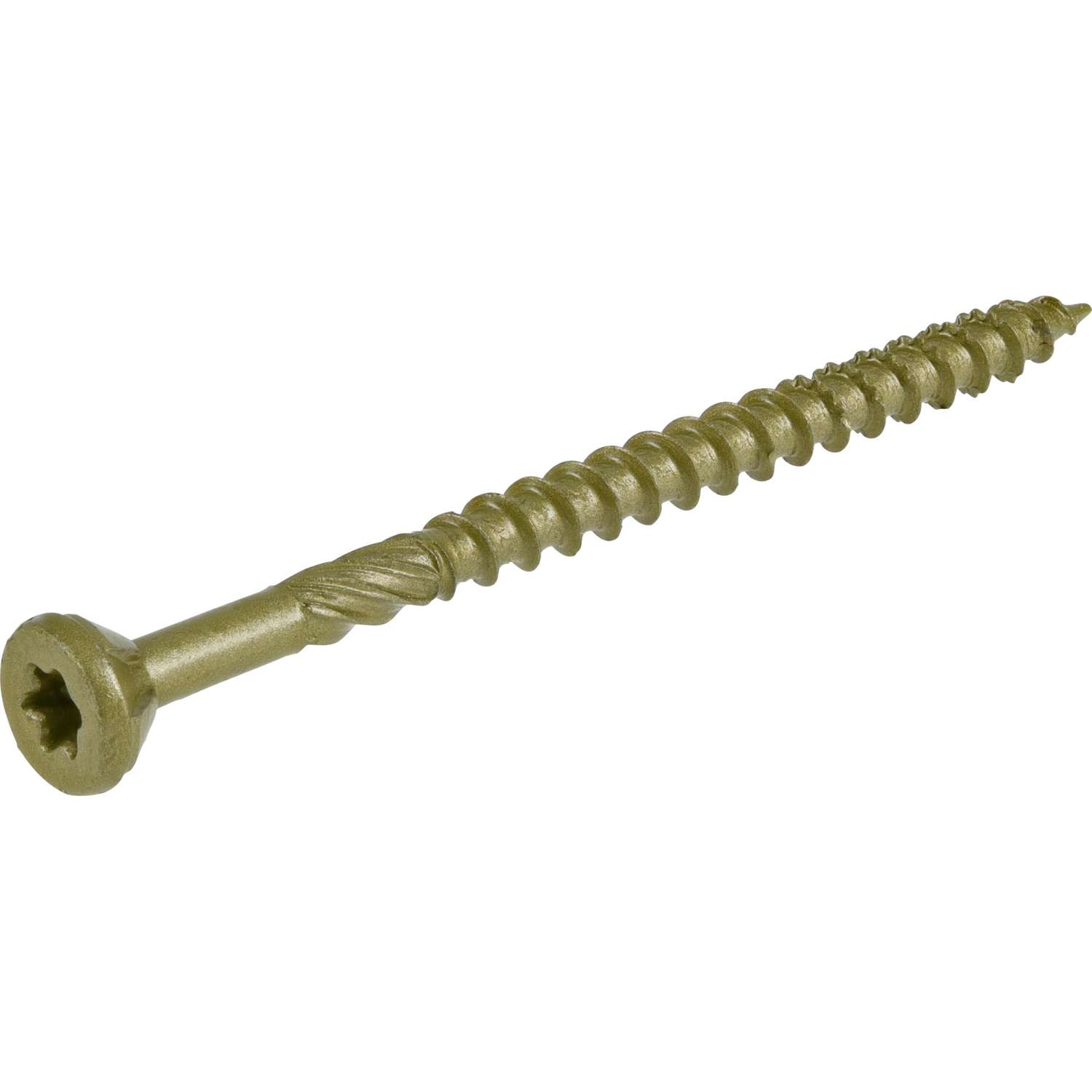 Hillman Power Pro No. 10 x 3 in. L Star Flat Head Deck Screws 1 lb