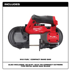 Milwaukee M12 FUEL Cordless Brushless 2-1/2 in. Band Saw Tool Only