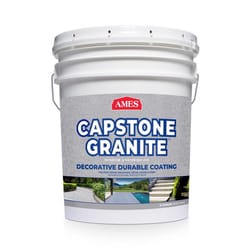 Ames Capstone Granite Gloss Quicksilver Water-Based Acrylic Concrete Floor Paint 5 gal