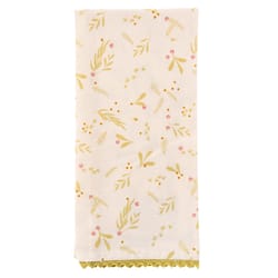 Karma Gifts Multicolored Cotton Mistletoe Tea Towel 1 pk