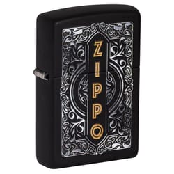 Zippo Black Scroll Lighter 1 pk