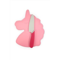 Handstand Kitchen 11.8 in. L X 9.84 in. W X 0.17 in. Plastic Cutting Board with Paring Knife