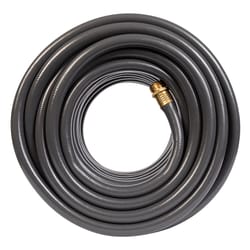 Gilmour Flexogen 5/8 in. D X 100 ft. L Heavy Duty Premium Grade Garden Hose Black