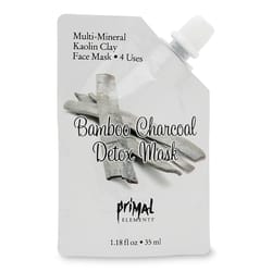 Primal Elements Bamboo Charcoal Detox Face Mask 1 pk