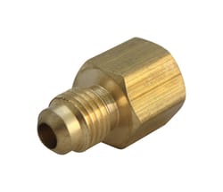 JMF Company 1/2 in. Flare X 3/8 in. D FPT Brass Adapter