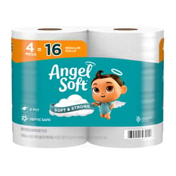 Angel Soft Toilet Paper 4 Rolls 320 sheet 135.1 sq ft