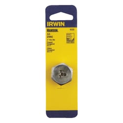 Irwin Hanson High Carbon Steel SAE Hexagon Die 12-24 1 pc