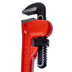 Superior Tool 1 in. Heavy Duty Pipe Wrench Red 1 pc