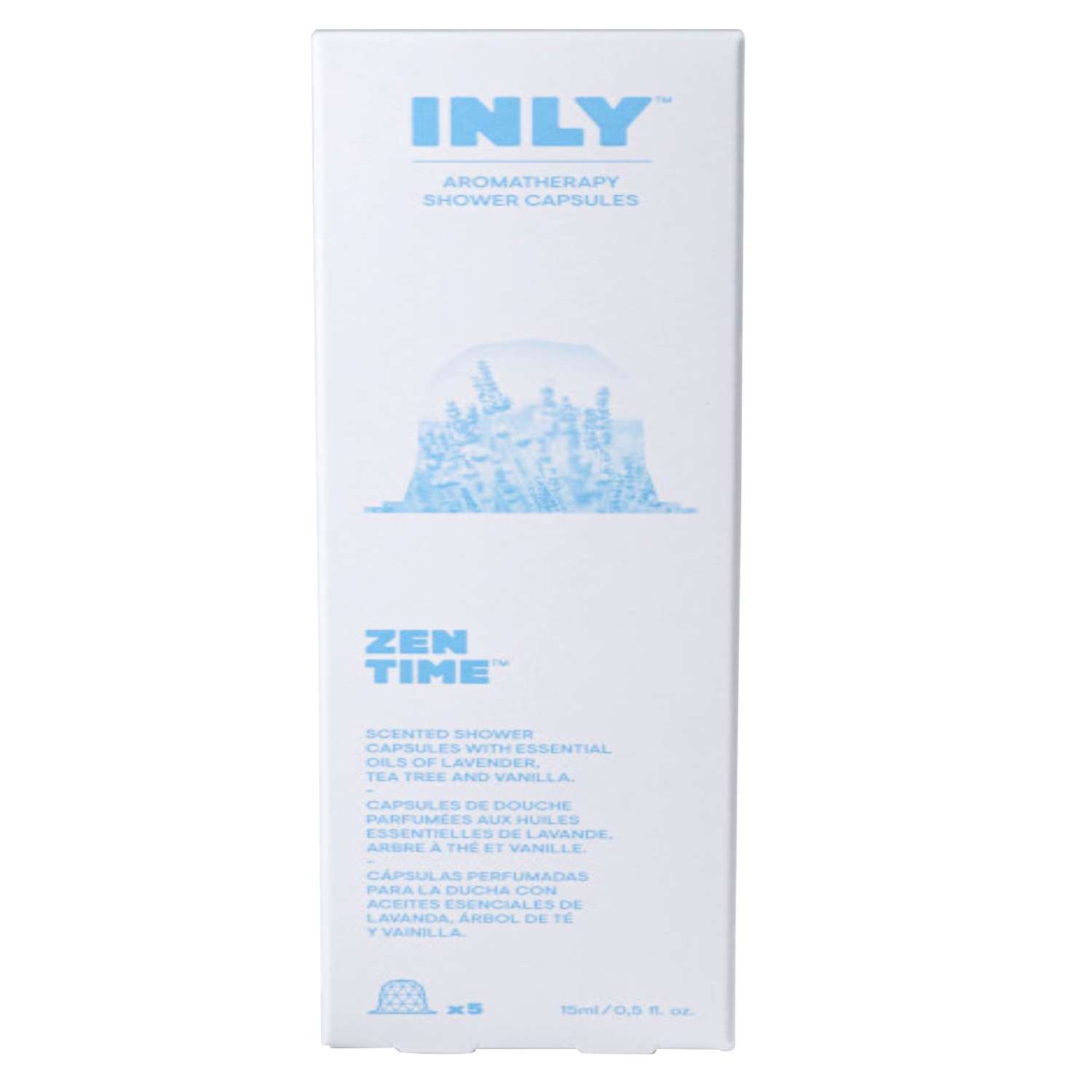 INLY Zen Time Scent Aromatherapy Shower Capsules 0.5 oz 5 pk Ace Hardware
