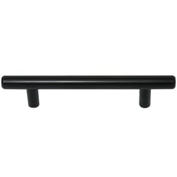 Laurey Melrose T-Bar Cabinet Pull 7-9/16 in. Matte Black 1 pk