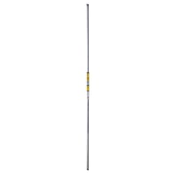 M-D BUILDING PRODUCTS Silver Aluminum/Vinyl Weatherstrip For Door Jambs 84 in. L X 0.25 in.