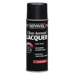 Minwax Gloss Clear Oil-Based Brushing Lacquer 12.25 oz