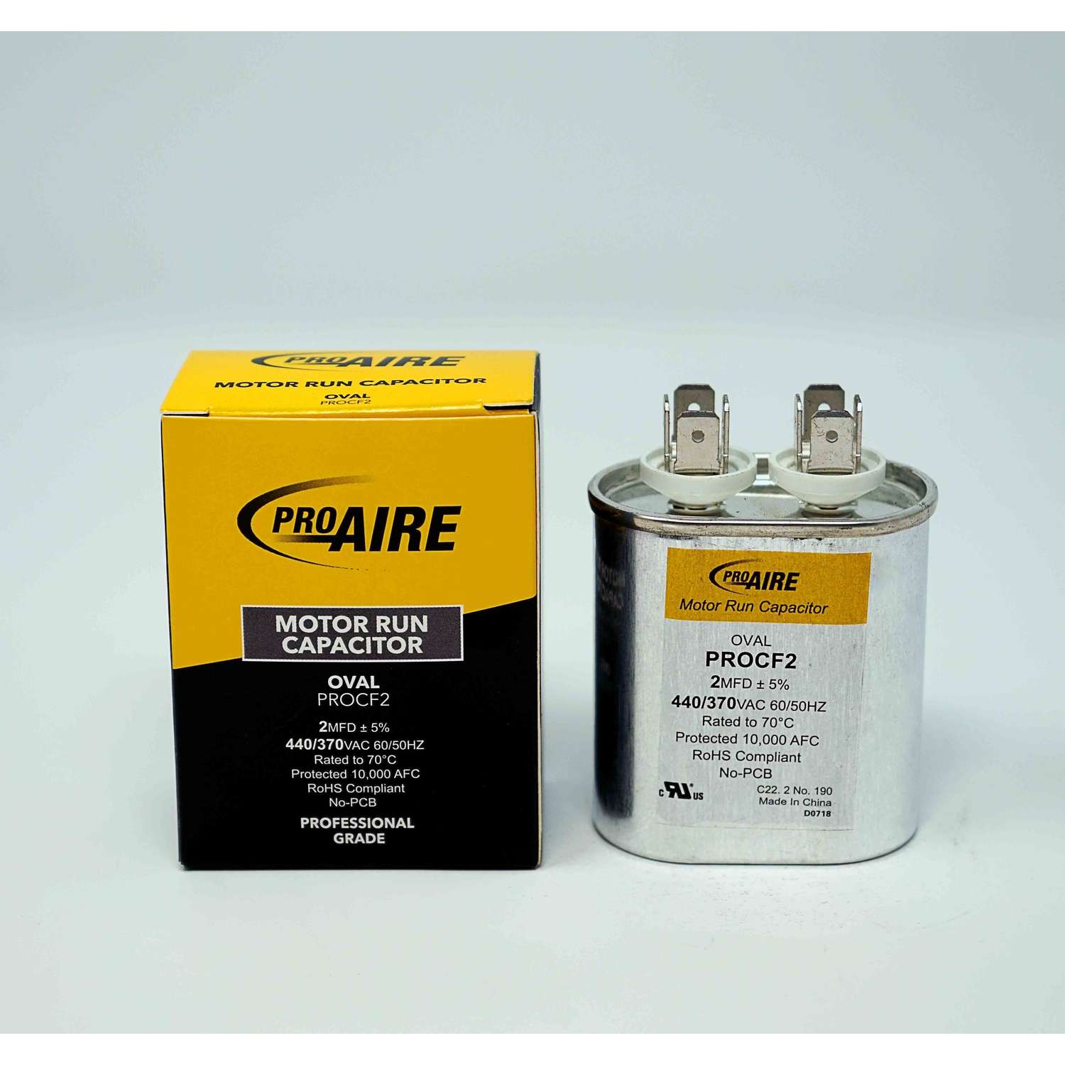 Perfect Aire ProAire 2 MFD 370 V Oval Run Capacitor Ace Hardware