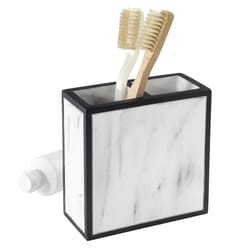 Avanti Linens Jasper Multicolored Plastic Toothbrush Holder