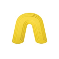 Pet Shop by Fringe Studio Yellow Rubber Color Me Happy Dog Toy 1 pk