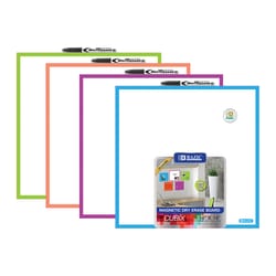 Bazic Products 14 in. H X 14 in. W Screw-Mounted Magnetic Dry Erase Board