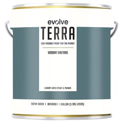 Evolve Terra Satin Verdant Vineyard Interior Latex Wall Paint Interior 1 gal