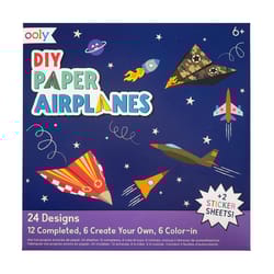 OOLY DIY Paper Air Planes Activity Kit Multicolored