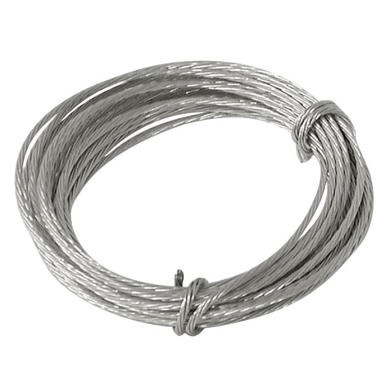 Ook White Mirror Hanging Cord 20 lb 1 pk