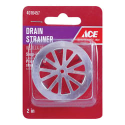 Ace Chrome Metal Snap-In Strainer