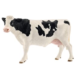 Schleich Farm World Holstein Calf Toy Black/White