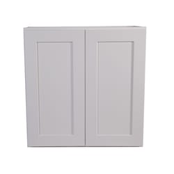 Design House Brookings 24 in. H X 30 in. W X 12 in. D White Wall Cabinet