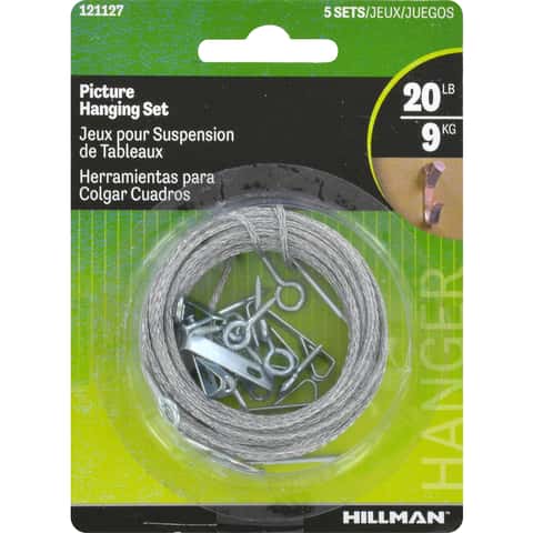 Hillman 20lb Ring Hangers and Frame Backs Kit in the Picture Hangers  department at