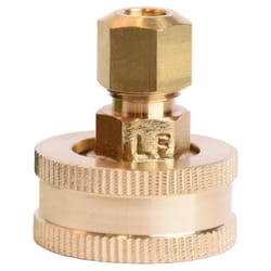 ATC Brass 3/4 in. D X 1/4 in. D Adapter 1 pk