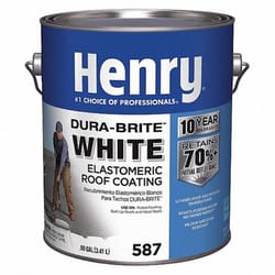 Henry Dura-Bright Smooth White Elastomeric Roof Coating 0.9 gal