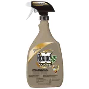 Roundup  Extended Control  RTU Liquid  Weed and Grass Killer  24 oz. 