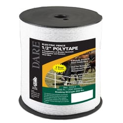 Dare Electric-Powered Tape 656 ft. White