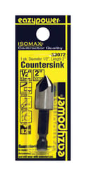 Eazypower Isomax 1/2 in. X 1/2 inch D Tool Steel Countersink Countersink Bit 1 pc