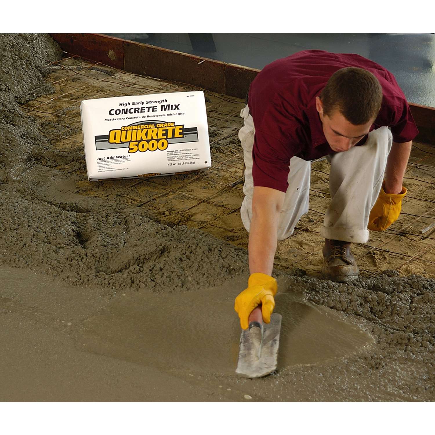Quikrete 5000 High Early Strength Concrete Mix 80 lb. Ace Hardware